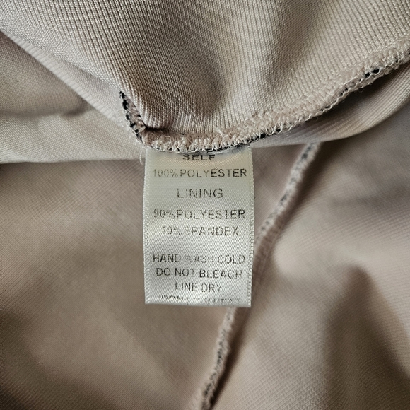 Fashion Nova Pink & Black Lace Corset Style Midi Dress Size Large - Picture 6 of 7